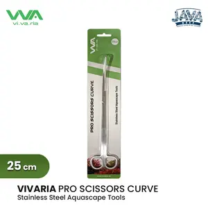Vivaria Pro Scissors Curve 25cm - Gunting bengkok Aquascape