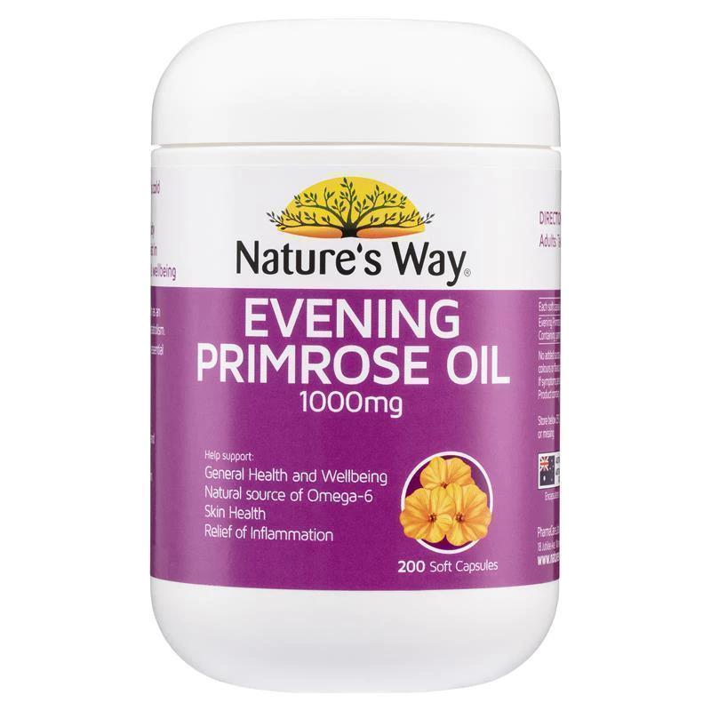 Nature Way Evening primrose oil 200 capsule
