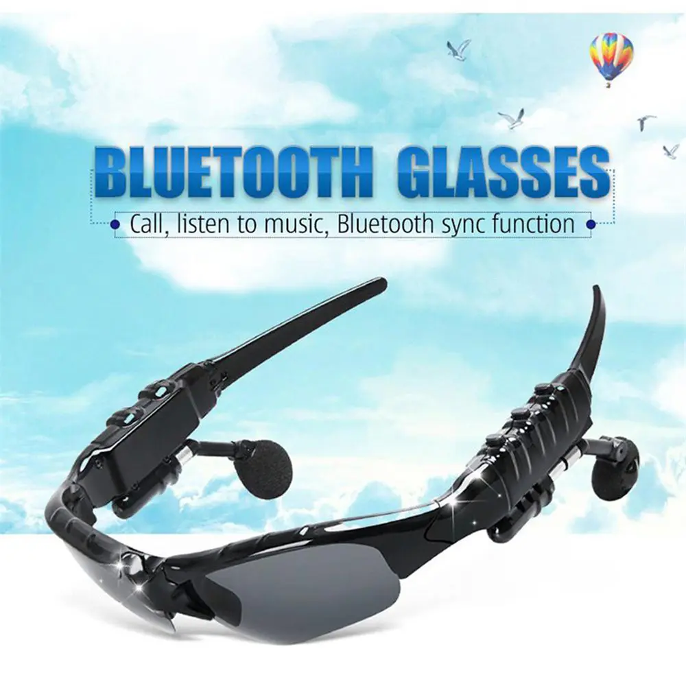 MP3 Sunglasses With Bluetooth (Kacamata MP3 Bluetooth) Headset Smart Glasses with Baterai