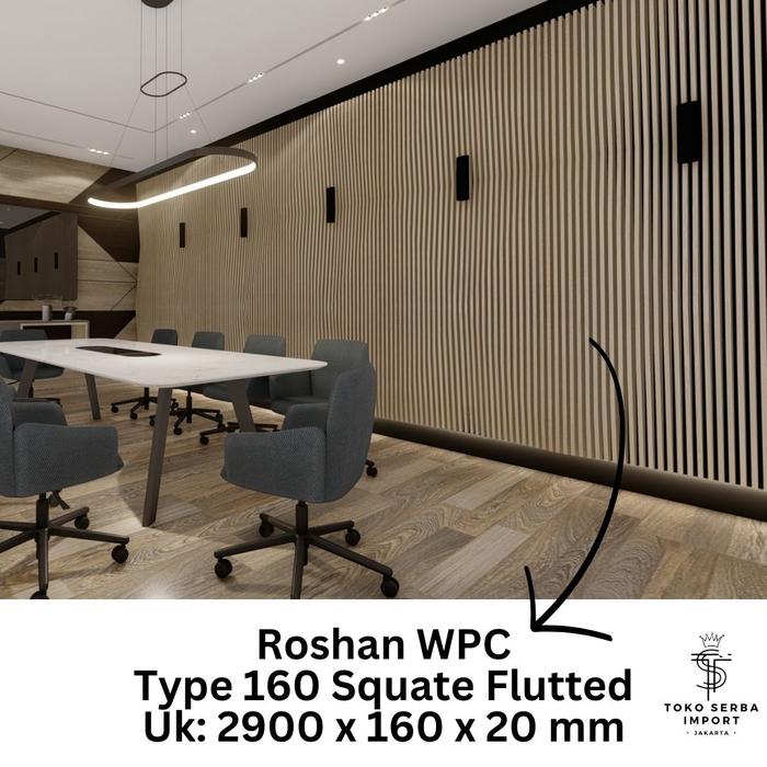 Panel Wpc Rohsan Jual Roshan Wall Panel WPC Type 160 Squate Flutted 290cm - Versailes ...