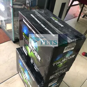 Aki MF 100ah Thunder NX120-7 (aki Mitshubisi Pajero) 95D31R kering