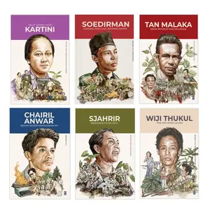 SERI BUKU TEMPO BIOGRAFI : KARTINI, TAN MALAKA, SJAHRIR, WIJI TUKHUL, GIE, SUKARNO, SOEHARTO, SUDIRMAN