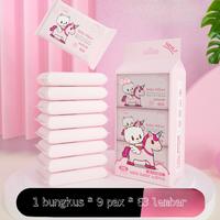 Gambar 1Pax 9 Pcs Portable Tissue Traveling /Tisu Basah Mini / Wet Tissue - TISU HIJAU dari nanabakehouse Kota Administrasi Jakarta Utara 3 Tokopedia