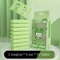 Gambar 1Pax 9 Pcs Portable Tissue Traveling /Tisu Basah Mini / Wet Tissue - TISU HIJAU dari nanabakehouse Kota Administrasi Jakarta Utara 5 Tokopedia