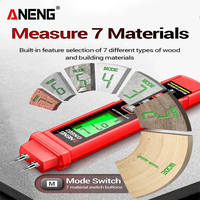 Gambar Aneng GN602 Intelligent Moisture Tester 0~58% Wood Moisture Detector dari Metaverse World Tools Kab. Tangerang 4 Tokopedia