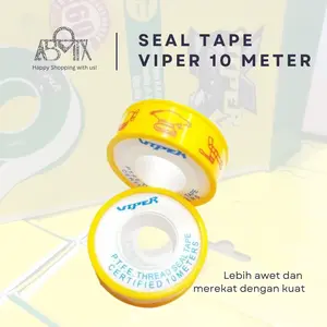 (NEW!!) Viper Seal Tape Isolasi Putih Kran Air TBA Model Onda Sealtape