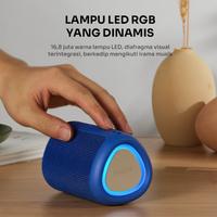 Gambar ROBOT RB120 PORTABLE SPEAKER BLUETOOTH 5.3 RGB WATERPROOF IPX4 dari btgcom Kota Denpasar 3 Tokopedia