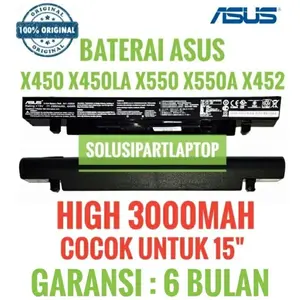 Baterai Original Laptop ASUSs X450 X450C X450CA X450VC X450VP X450VE
