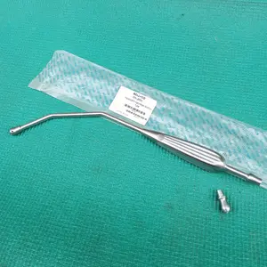 Tube Tonsil Suction Stainless 31 cm Yankuer Suction Soll+Co Instrument