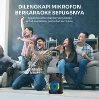 Gambar SPEAKER KARAOKE ROBOT RB700 RGB PORTABLE BLUETOOTH WITH MIC dari btgcom Kota Denpasar 5 Tokopedia