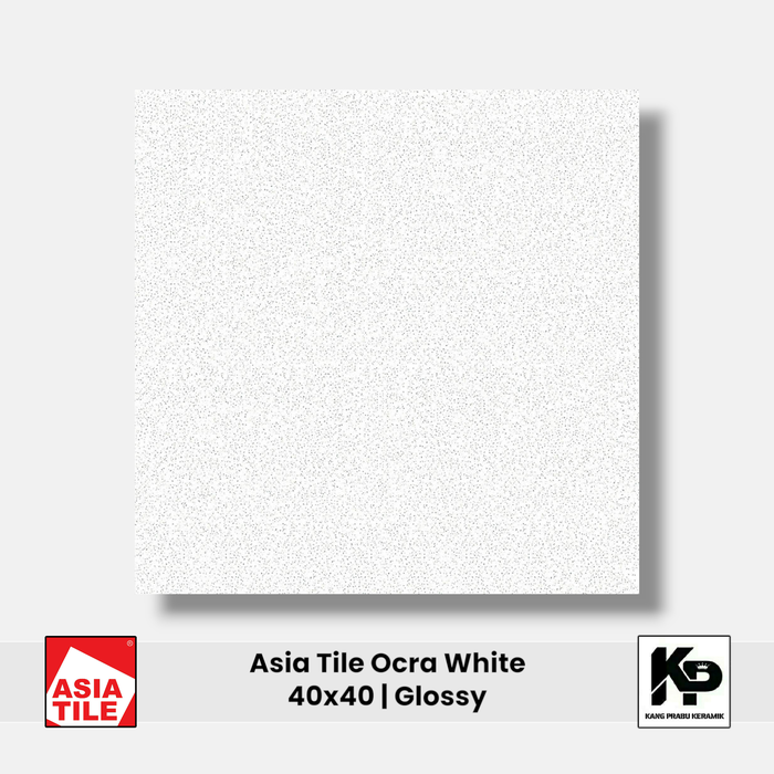Jual Keramik ASIA TILE Ocra White 40x40 Cm - Kota Tangerang Selatan ...