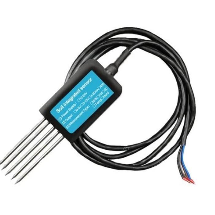 Jual RS485 Soil NPK PH EC Temp Humidity Sensor tester 7 in 1 soil ...