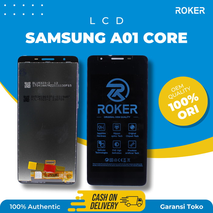 Gambar LCD TOUCHSCREEN COMPATIBLE SAMSUNG  A01 CORE A013 LCD TS FULLSET ORIGINAL dari Roker Indonesia Kota Administrasi Jakarta Pusat Tokopedia