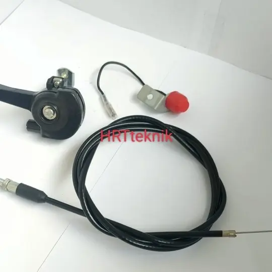 Handle Gas Stihl FR3001 + Saklar On Off + Kabel Gas FR3001 mesin rumpu