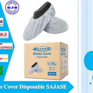 100 pcs Shoes Cover Disposable Hijau Shoes Cover Medis Shoes