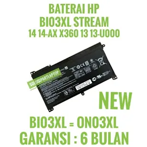 BATERAI HP Pavilion X360 13-U 11-U series BI03XL BI03