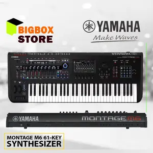 Yamaha Montage 6 / Montage6 / Montage-6 Keyboard Synthesizer