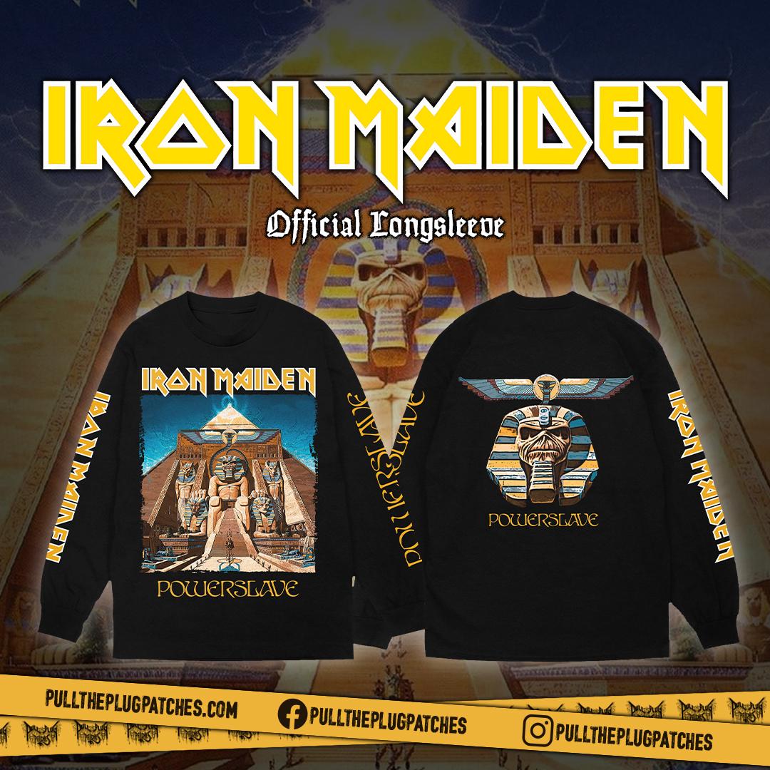 Kaos Iron Maiden - Powerslave Resmi Official