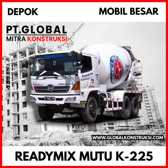 Gambar Beton Ready mix K-225 Depok Per Meter Kubik (m3) dari PT GLOBAL MITRA KONSTRUKSI Kota Bogor Tokopedia
