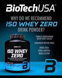 Gambar BioTechUSA - Iso Whey Protein Zero 1816 Gram Dietary Support - Vanila, Shaker  dari BioTechUSA Store Kota Administrasi Jakarta Timur 5 Tokopedia
