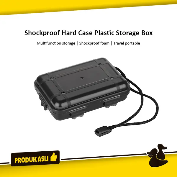 Shockproof Outdoor Hard Case Box Kotak Pelican Busa Plastik Serbaguna