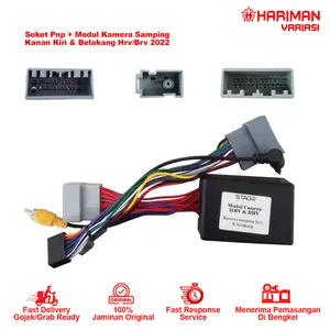 Soket Pnp + Modul Kamera Samping Kanan Kiri & Belakang Hrv/Brv 2022