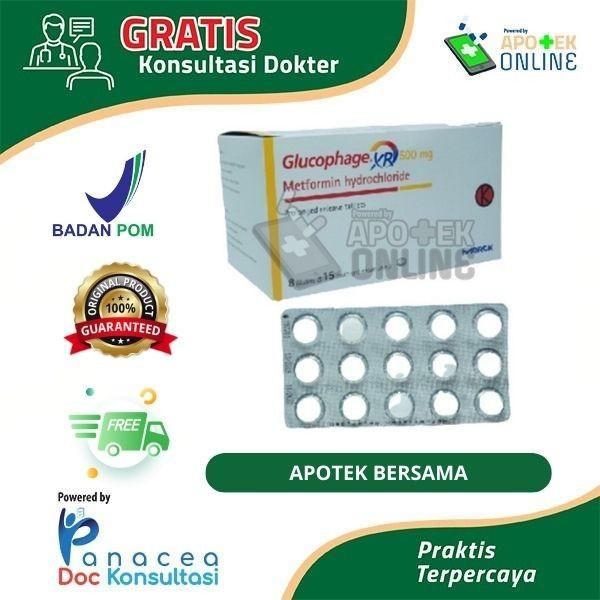 GLUCOPHAGE XR 500 MG STRIP 15 TABLET