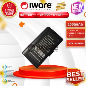 Battery Printer Mobile Kasir Bluetooth Zjiang ZJ 5809 5809ii 2000Mah