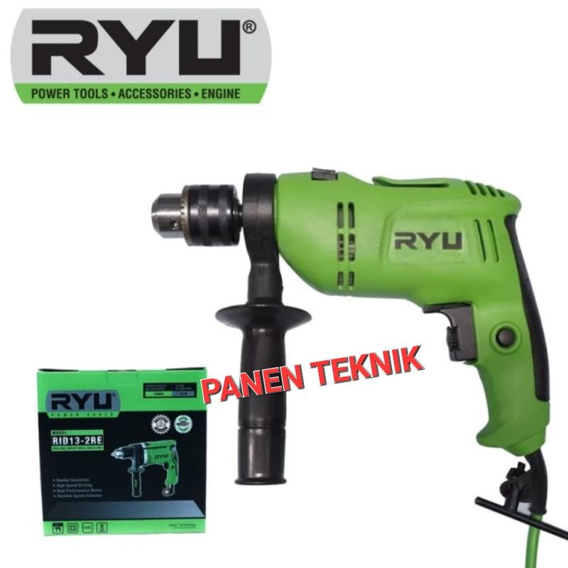 BOR RYU 13MM RID 13-1 RE MESIN BOR BETON TEMBOK BESI IMPACT DRILL ...