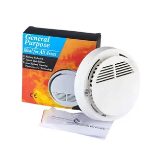 Smoke Detector Alarm Battery Type SS-168 Alat Pendeteksi Kebakaran