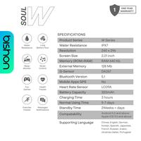 Gambar Smartwatch Bishon Soul W Jam Sport Support Water Resist IOS Android - Black Hollow dari Bishon_NEW Kota Administrasi Jakarta Selatan 5 Tokopedia