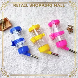 RSM Botol Minum Hewan 80ML Tempat Minum Gantung Hamster dan Kelinci
