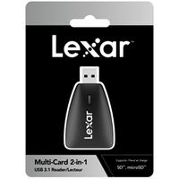 Gambar Lexar Multi-Card 2-in-1 USB 3.1 Reader (SD card & Micro SD) LRW450UB dari EAONLINE Kota Administrasi Jakarta Barat 1 Tokopedia