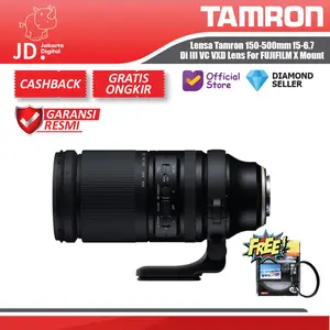 Lensa Tamron 150-500mm f5-6.7 Di III VC VXD Lens For FUJIFILM X Mount
