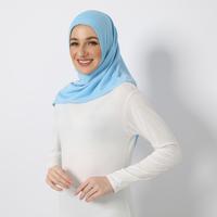 Gambar HIA EveryWear Ameera Sport Hijab Segitiga Instant Bahan Dry Fit - Abu Terang dari HIA EveryWear Kota Bandung 5 Tokopedia