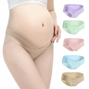 Polini - Celana Dalam Wanita Hamil Low Waist CD Bumil Polos Polini 3905