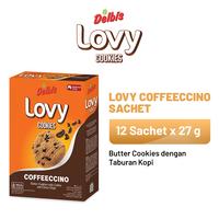 Gambar LOVY Cookies Coffeeccino Dus (12 Sachet x 27 gr) dari Kapal Api Store Kota Administrasi Jakarta Barat 1 Tokopedia