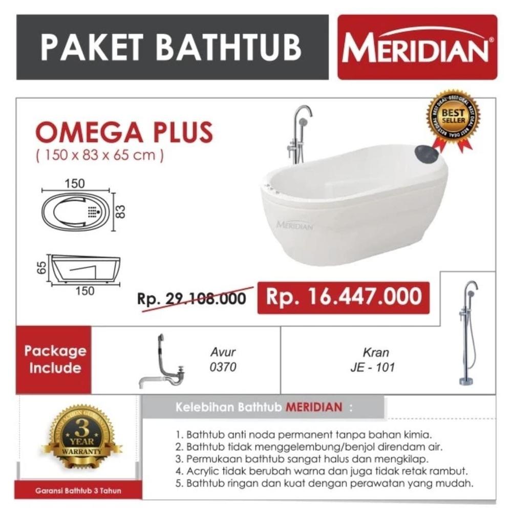MERIDIAN OMEGA PLUS ACRYLIC CRISTAL (PAKET)