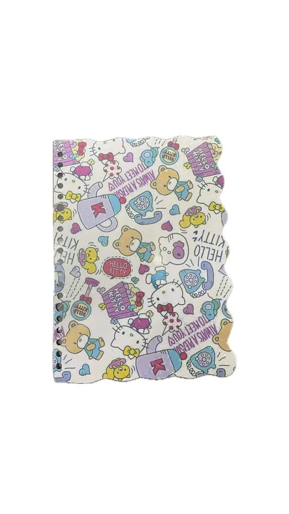 Gambar Isi Loose Leaf A5 karakter  / isi file karakter 20 lubang (1pak isi 20  Note) Stationery - HELLO KITTY dari accandi Kota Administrasi Jakarta Barat 2 Tokopedia