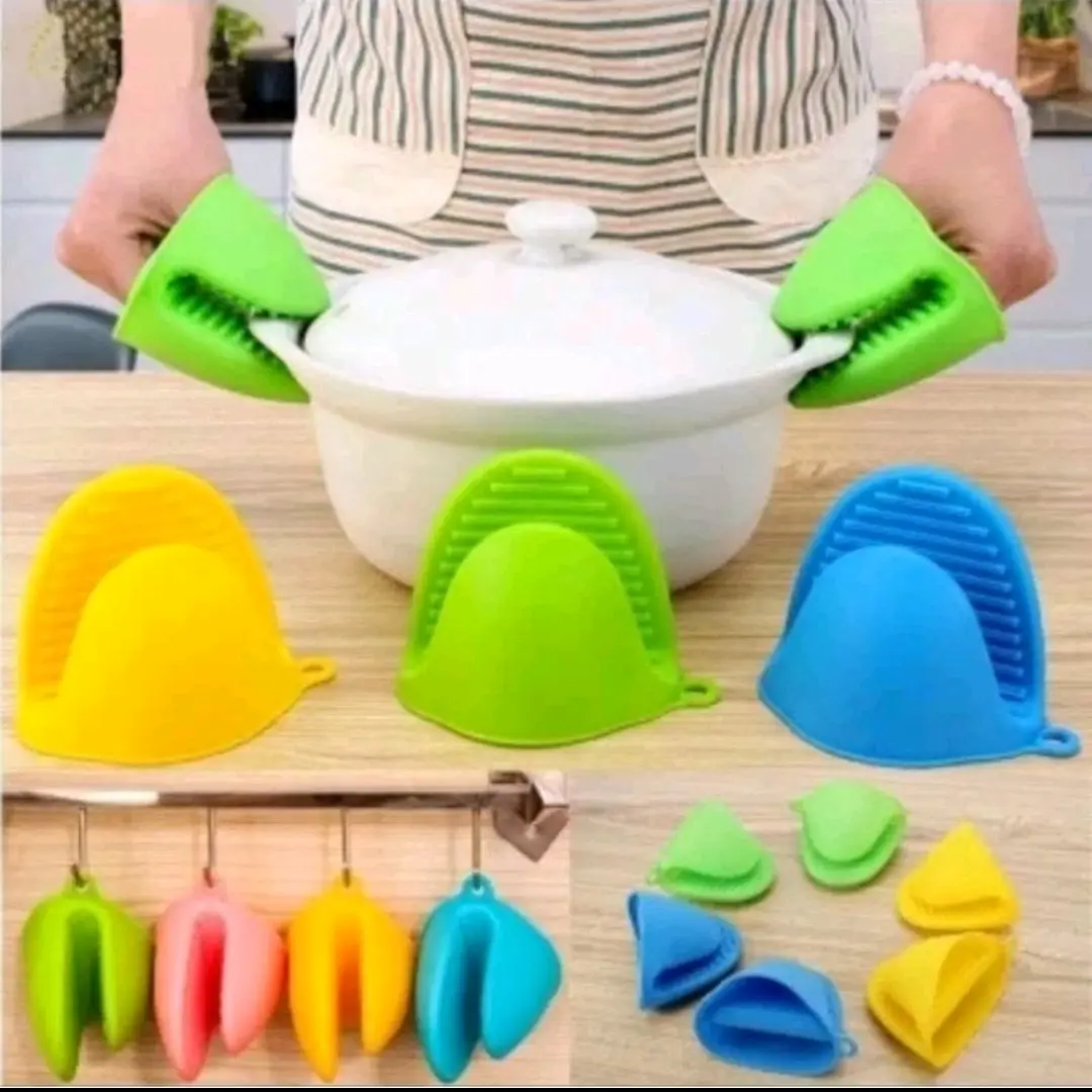 Sarung Tangan Oven Silikon Anti Panas Jepit Silicone - DapurKaryaMdn