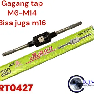 gagang tap m6 - m14 tap wrench handle tap bahan besi bisa untuk m16