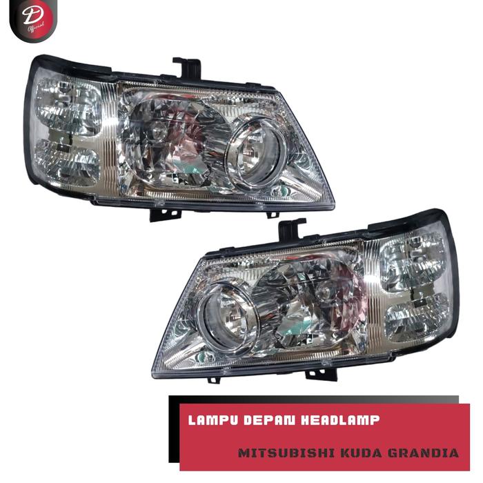 Gambar HEADLAMP KUDA GRANDIA 2002-2003 - LAMPU DEPAN SET dari Darma Motor Autoparts Kota Administrasi Jakarta Utara Tokopedia