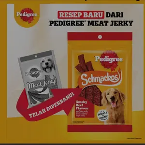 Pedigree Meat Jerky Drilled Liver Flavor 300gr