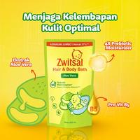 Gambar Zwitsal Baby Bath 2-in-1 Hair & Body Pouch Refill - 600ml dari Unilever Mall Official Kab. Tangerang 5 Tokopedia