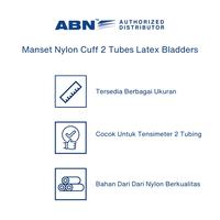 Gambar Manset ABN Nylon Cuff 2 Tubes Latex Bladders - Adult dari ABN Official Indonesia Kota Administrasi Jakarta Pusat 3 Tokopedia