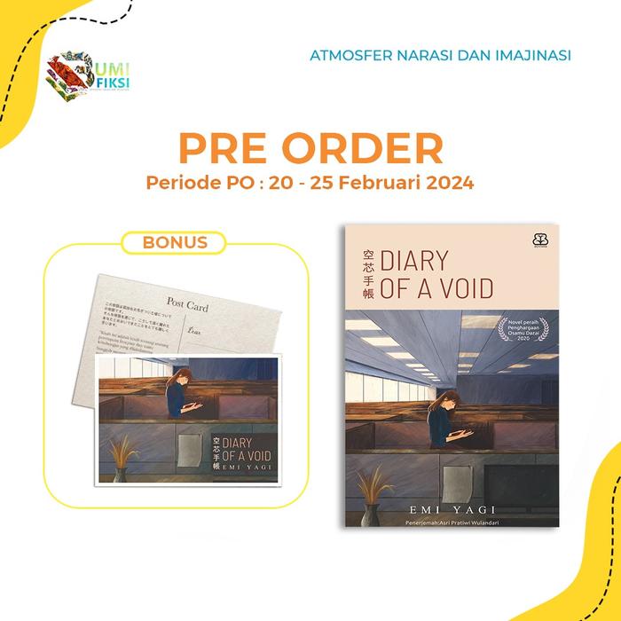 Gambar Buku Novel - Diary Of A Void - Emi Yagi - Mizan - Bumi Fiksi dari bumifiksijakarta Jakarta Selatan Tokopedia
