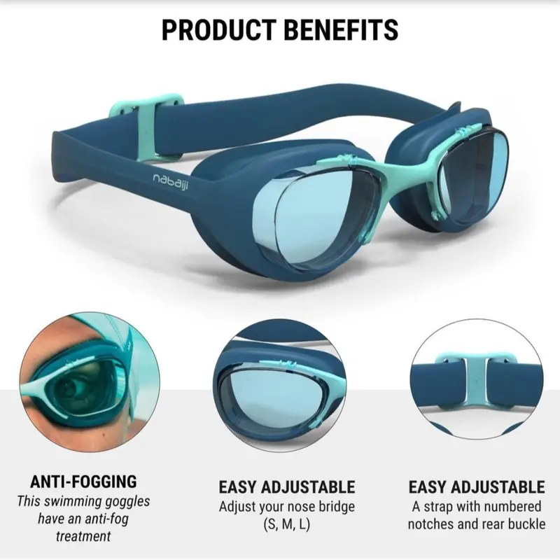 Nabaiji Kacamata Renang Anak - Dewasa Xbase SWIMMING GOGGLES Terlaris 1