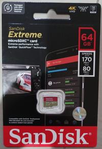 Gambar SanDisk Extreme Micro SD UHS-I 64GB 90MB/S - Micro SDHC 64 GB 170MBPS dari Doran Authorized Store Kota Administrasi Jakarta Pusat 2 Tokopedia