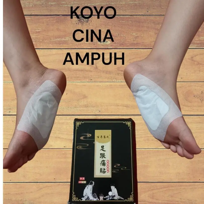 COD Koyo Kaki Herbal Nyeri Tumit Radang Tumit Foot Pads Fasciitis Isi