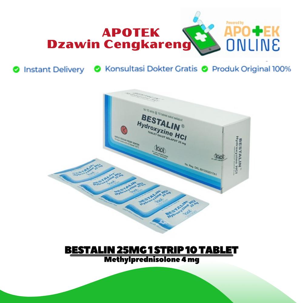 BESTALIN 25 MG STRIP 10 TABLET
